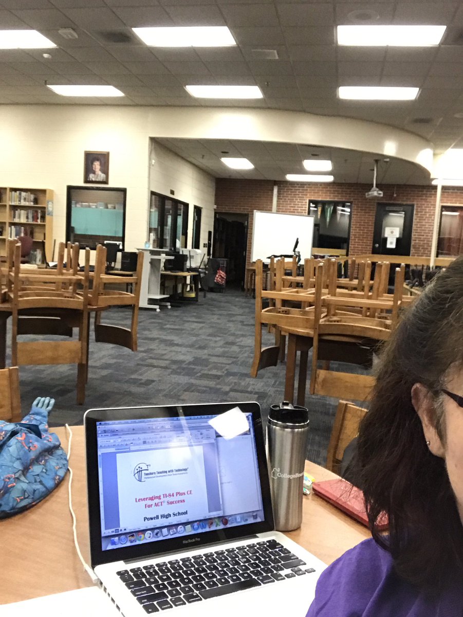 AliceInMathland's tweet photo. Here at PHS working on summer of #summerlearningselfie #PHSSummerBingo @ThePowellPrin https://t.co/vXmAqd12no