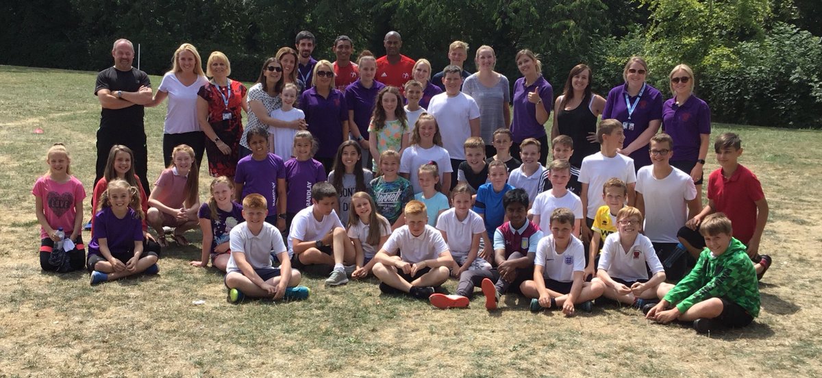 RandlayPrimary's tweet photo. Teachers remain champions in the annual ‘teachers vs year 6’ rounders match! Great game everyone and thanks to the super support team cheering us on. 🏆 https://t.co/mSsUNcmL1v