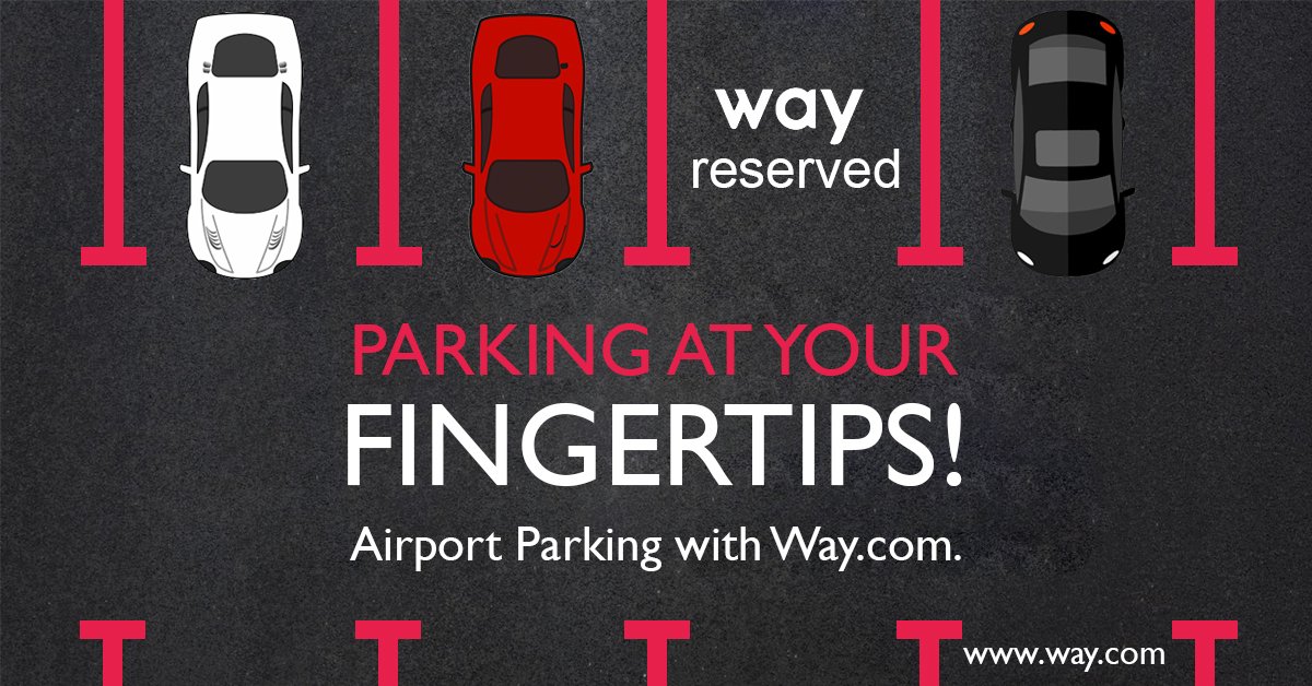 Parking at your fingertips!
Airport Parking with Way.com.
Visit: bit.ly/2kW2Re5

#Atlparking #Laxparking #LaxAirportParking #Laxparkingrates #Jfkparking #wayweamazeyou