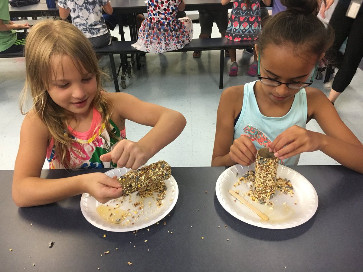 camp_paw's tweet photo. In Science we are making bird feeders! #camppaw18 https://t.co/2bqPMNEK4Z