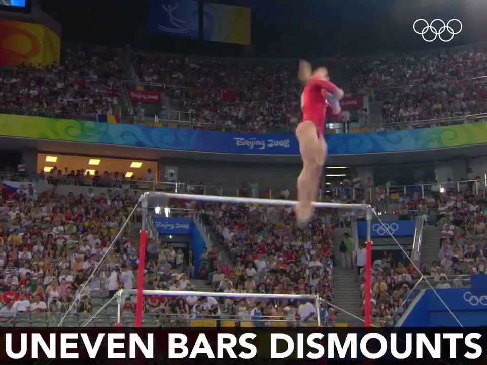 Olympics on Twitter "7 amazing uneven bars dismounts. 😱gymnastics…