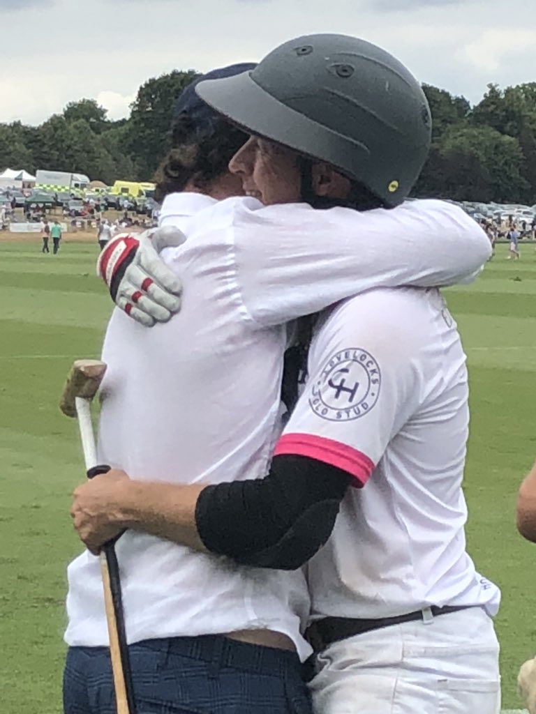 Pololine's tweet photo. Images of the happy @ElRemansoPolo 2018 @KingPowerhq Gold Cup Semi 🇬🇧🏆 https://t.co/HivkkGTVaw