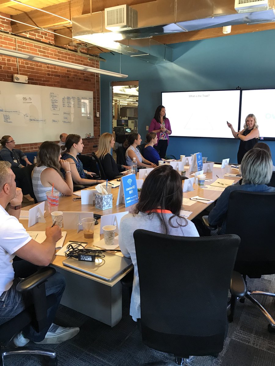 jayschauf's tweet photo. Welcoming 18 awesome new Q’ers to  our latest @ownerIQ QUniversity session in Boston https://t.co/MqP9ynAYQ5