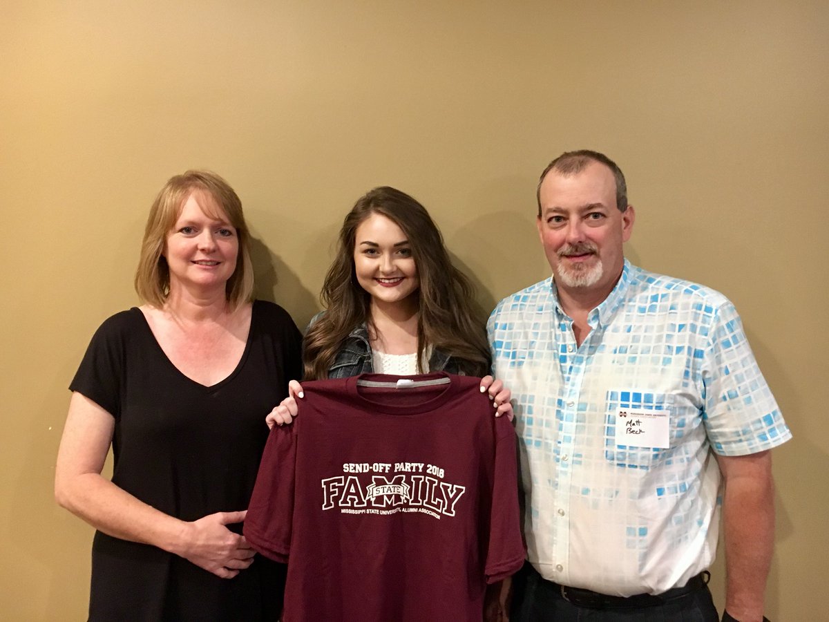 MStateTishCo's tweet photo. Had a great Send Off Party last night in Tish Co! Proud to welcome the TCHS Valedictorian Morgan Beck to the DawgFam! #SOP2018 #SendOff2018 #HailState #OurCounty https://t.co/SyNEUoyEyG