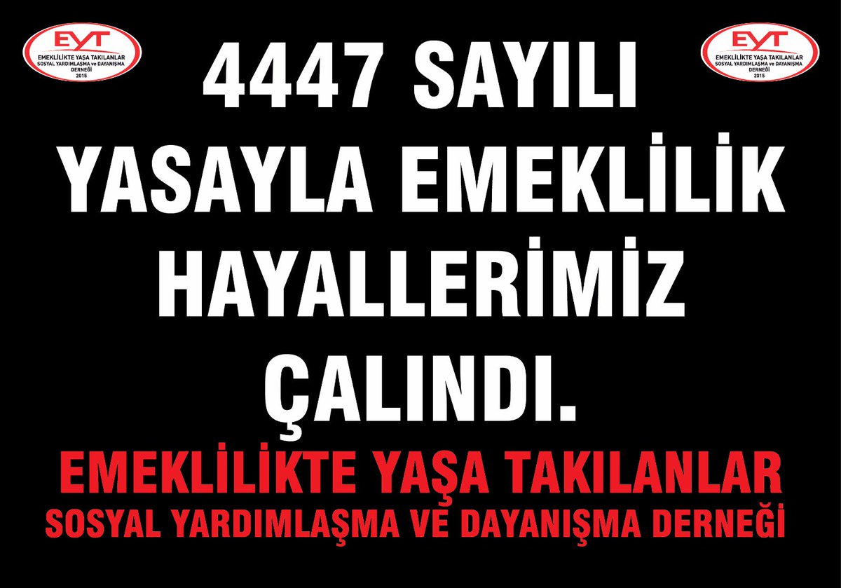 alperozupak's tweet photo. seçim bildirgesine aldınız ve siz #Eyt ye söz verdiniz !!!
@herkesicinCHP 
@iyiparti 
@SaadetPartisi 
@MHP_Bilgi https://t.co/MDGTHpi3Rk