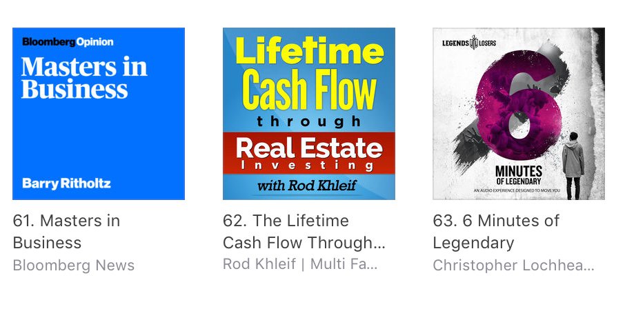 Apple Music Podcast Charts