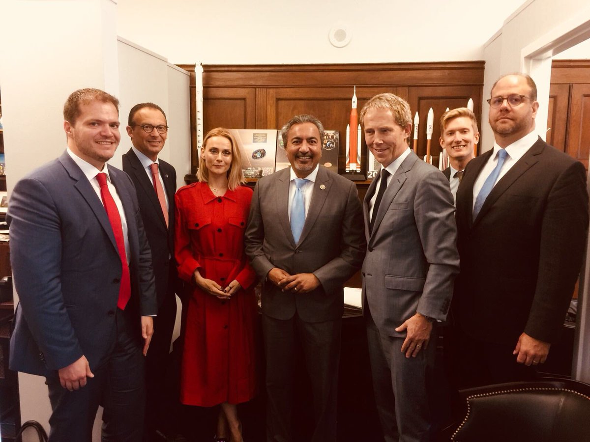 Excellent meeting today w/ Congressman <a href="/RepBera/">Ami Bera, M.D.</a>. The transatlantic relationship is critical to the success of US companies and the prosperity of all Americans. #ThrivingTogether