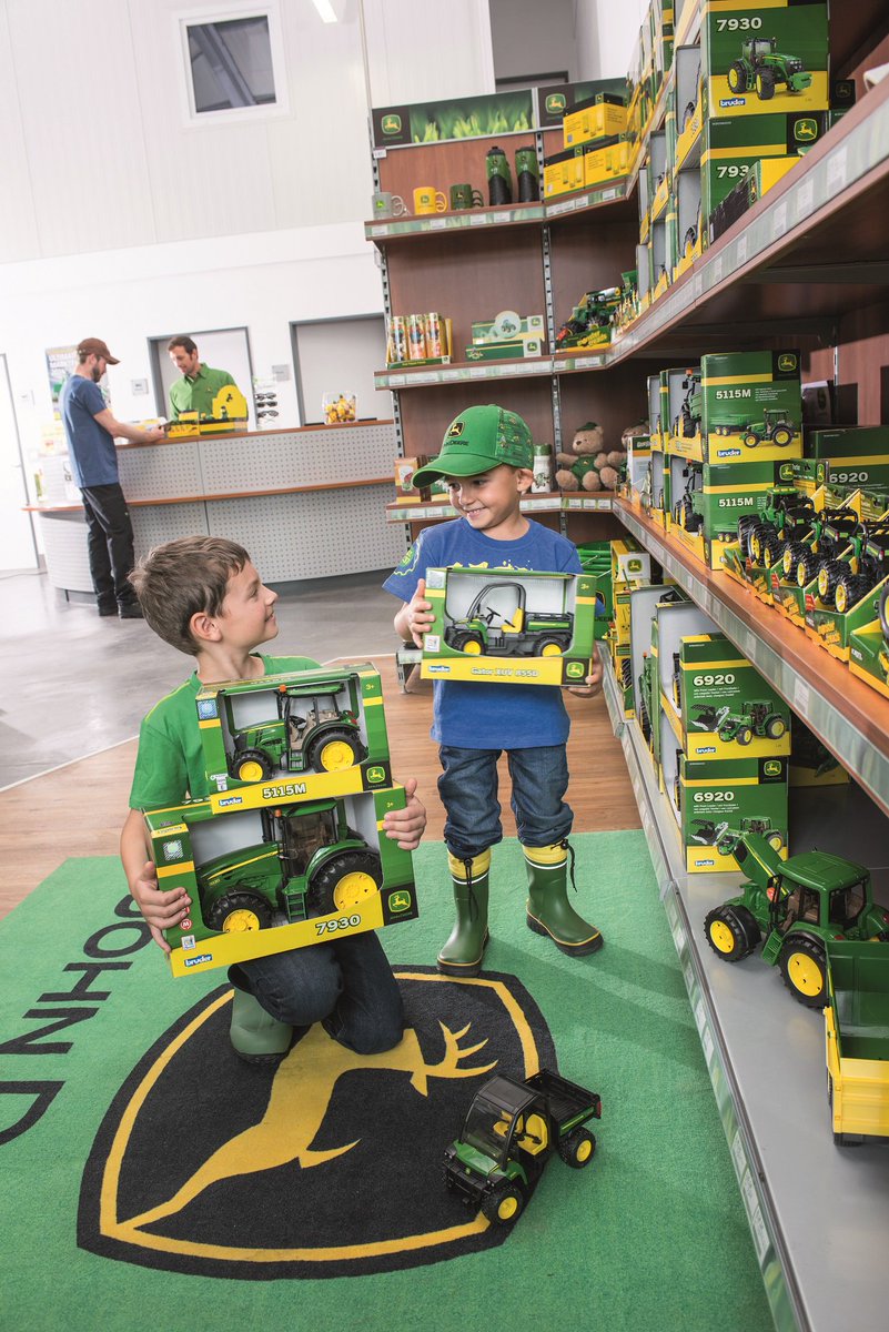 PattisonAg's tweet photo. We've stocked up, have YOU? For the young, and young at heart, Pattison Agriculture has a great selection of toys for kids of ALL ages! #IWantThatOne #AndThatOne #JohnDeereToys https://t.co/YP6Th6dX0x