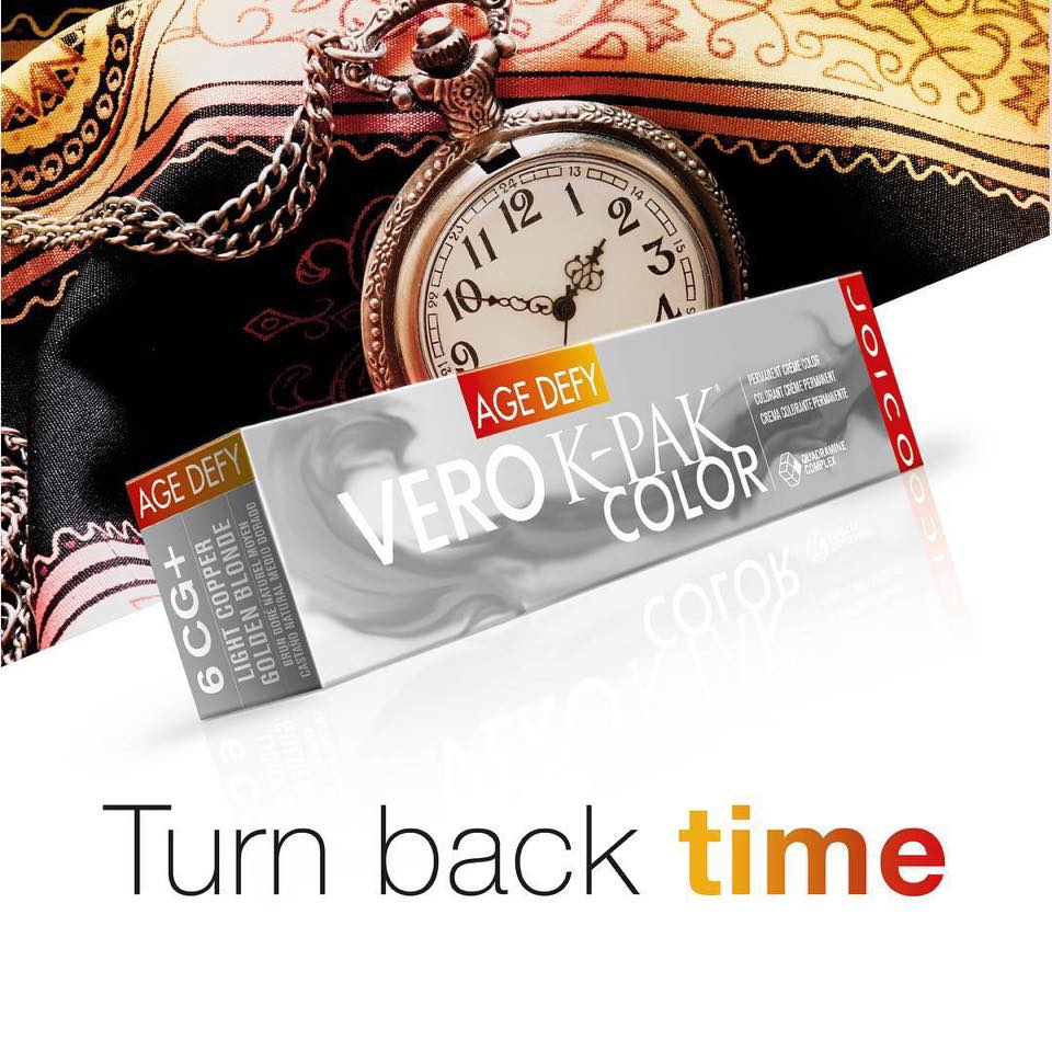 JOICOUK's tweet photo. You can turn back the clock! #aginghair #colorjoi #verokpakcoloragedefy #joicoeurope ⏰ https://t.co/Ur8eIi6Omr