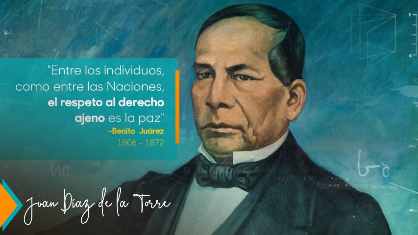 JDiazDeLaTorre's tweet photo. Hoy conmemoramos el aniversario luctuoso de uno de los personajes más representativos en la historia de México. 
#BenitoJuárez. https://t.co/QWp1ayJtlP