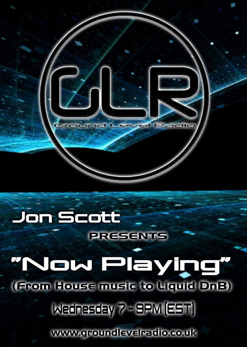 GLR_Radio's tweet photo. On https://t.co/waJDv7mps0 this evening its the dnb in ya face crew till midnight when Jon Scott presents "Now Playing" live from the US. https://t.co/gW09LxwT7a