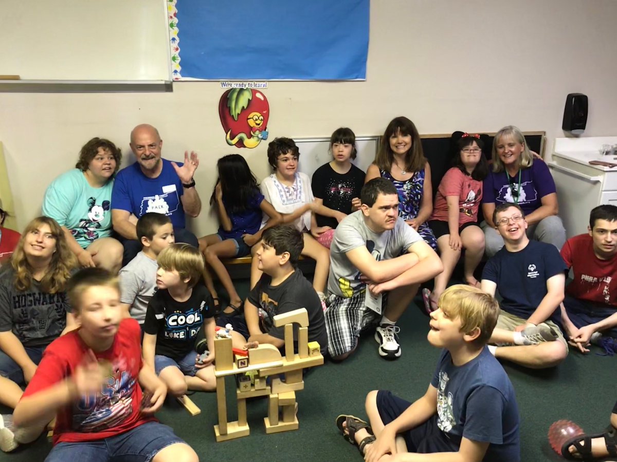 Great visit to PACK Camp this morning. Thanks to Barry, Jane, Gwen, and all the counselors. The kids are having a great camp experience! See pascopack.org/page1.html for more info on helping these challenged kids. #PascoProud #PascoPACK