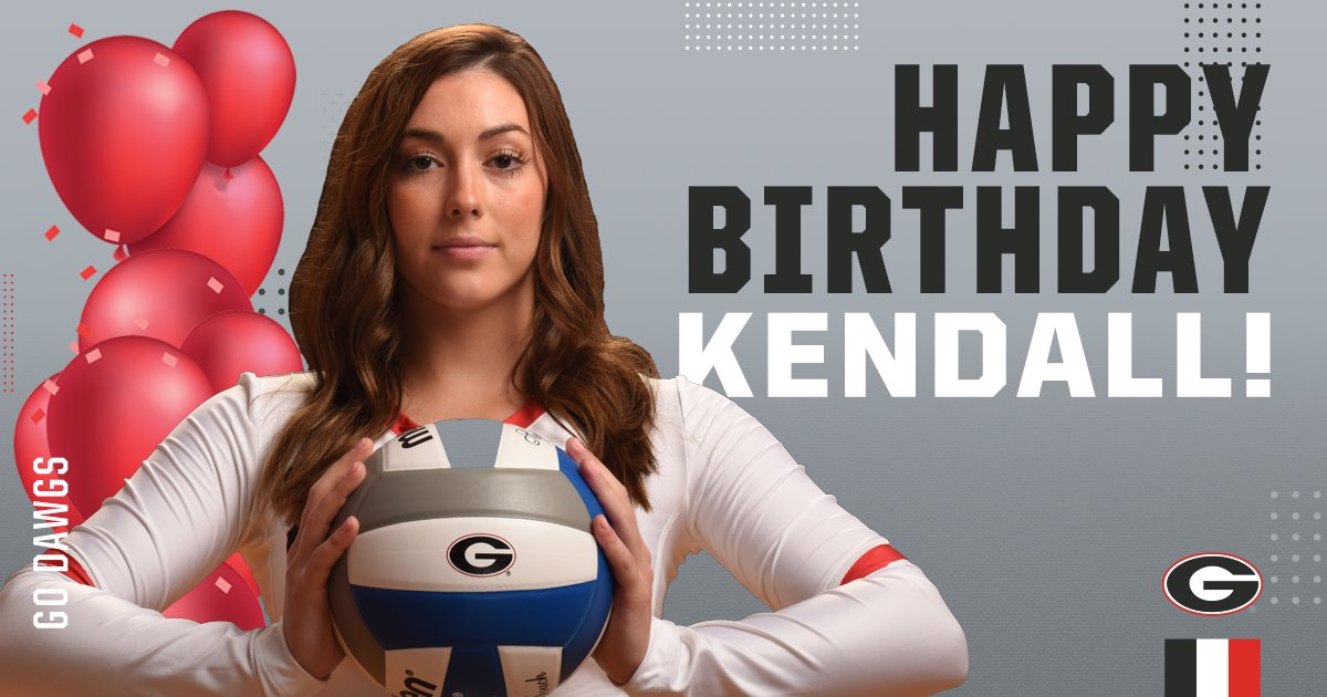 UGAVolleyball's tweet photo. Join us in wishing @_KendallGlover_ a happy birthday! 🎂

#GROW | #GoDawgs https://t.co/uUiDPv3zNt