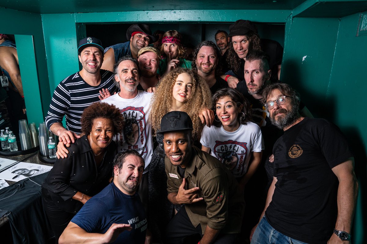 Happy 4th bday to <a href="/TheGDComedyJam/">TheGoddamnComedyJam</a>!  Huge thanks to @marcmaron <a href="/iamwandasykes/">Wanda Sykes</a> @melissavcomedy <a href="/adamraycomedy/">Adam Ray</a> <a href="/Reddsaidit/">Chris Redd</a> <a href="/deandelray/">Dean Delray</a> <a href="/SandyDanto/">Santa’s Danto</a> <a href="/tonibraxton/">Toni Braxton</a> <a href="/jaleelwhite/">Jaleel White</a> and <a href="/talwilkenfeld/">TAL</a> for being a part of such a magical night.