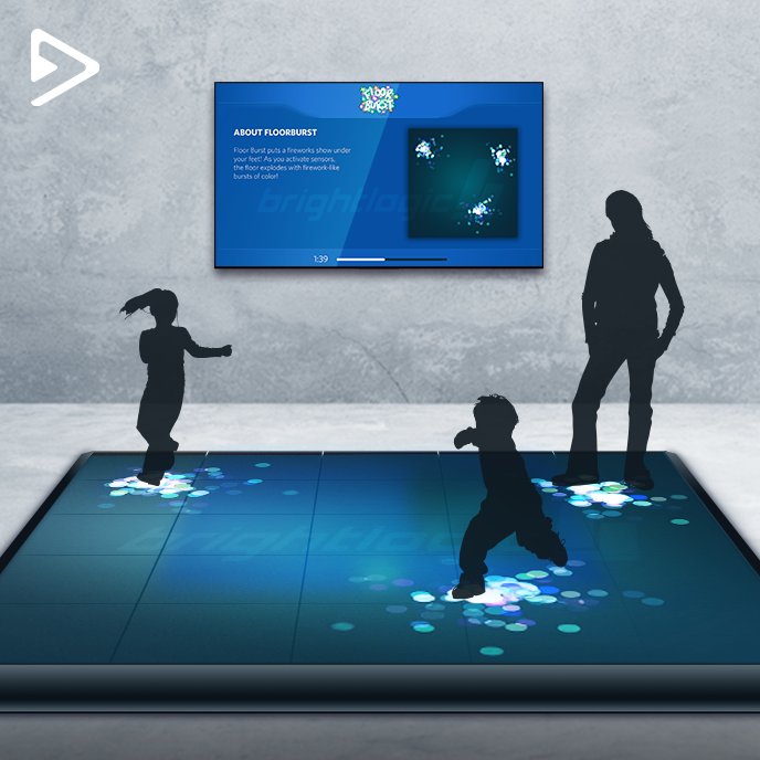 BrightLogic's tweet image. We&apos;ve taken the ActiveFloor to another level and incorporated the most  exciting experiences of playing games into our own ActiveFloor ARCADE!