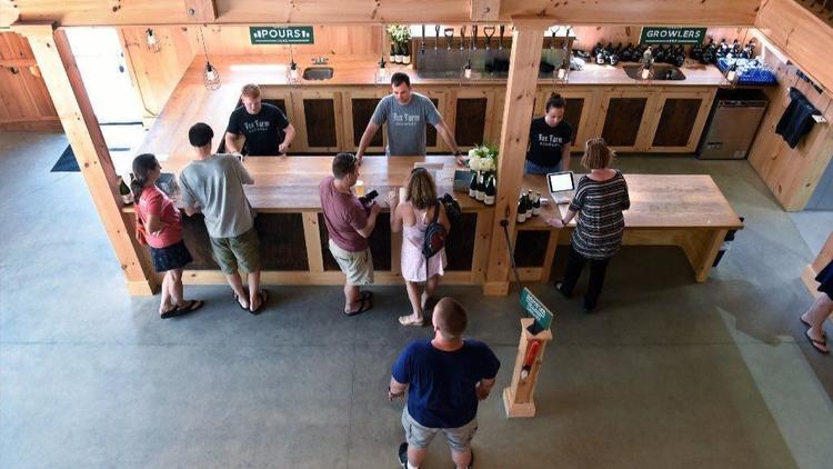 AustinDesignInc's tweet photo. Accolades for @FoxFarmBeer in the @hartfordcourant this week! #CTcraft #beerchitecture https://t.co/WcUZGD4nqy https://t.co/WF7RWucGDA