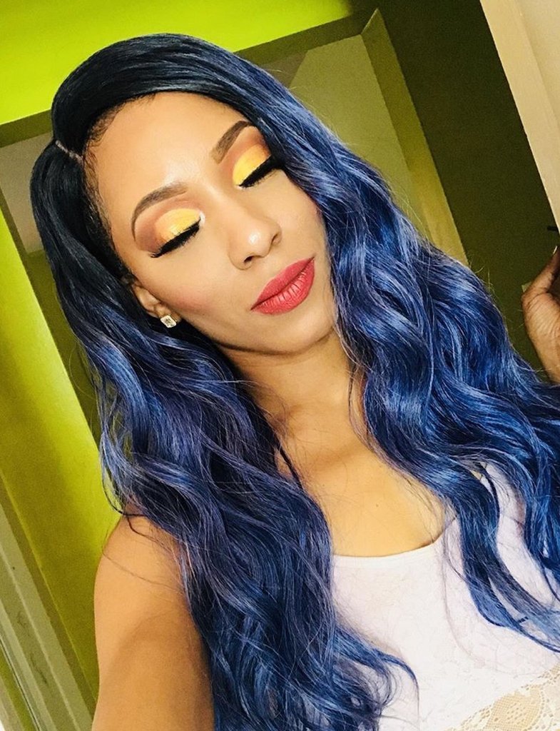 WigTypes's tweet photo. Push harder than yesterday 
If you want a different tomorrow
@empresstho is stunnin wearing 
Janet Collection Natural Super Flow Deep Part Lace Wig - SUPER MOON
Shop @ https://t.co/JRsoksN1hZ
color HONEYBLUE

@janetcollection
💙💛💜♥#janetcollection #bluedo #wigypes https://t.co/ijP7N1QvOq