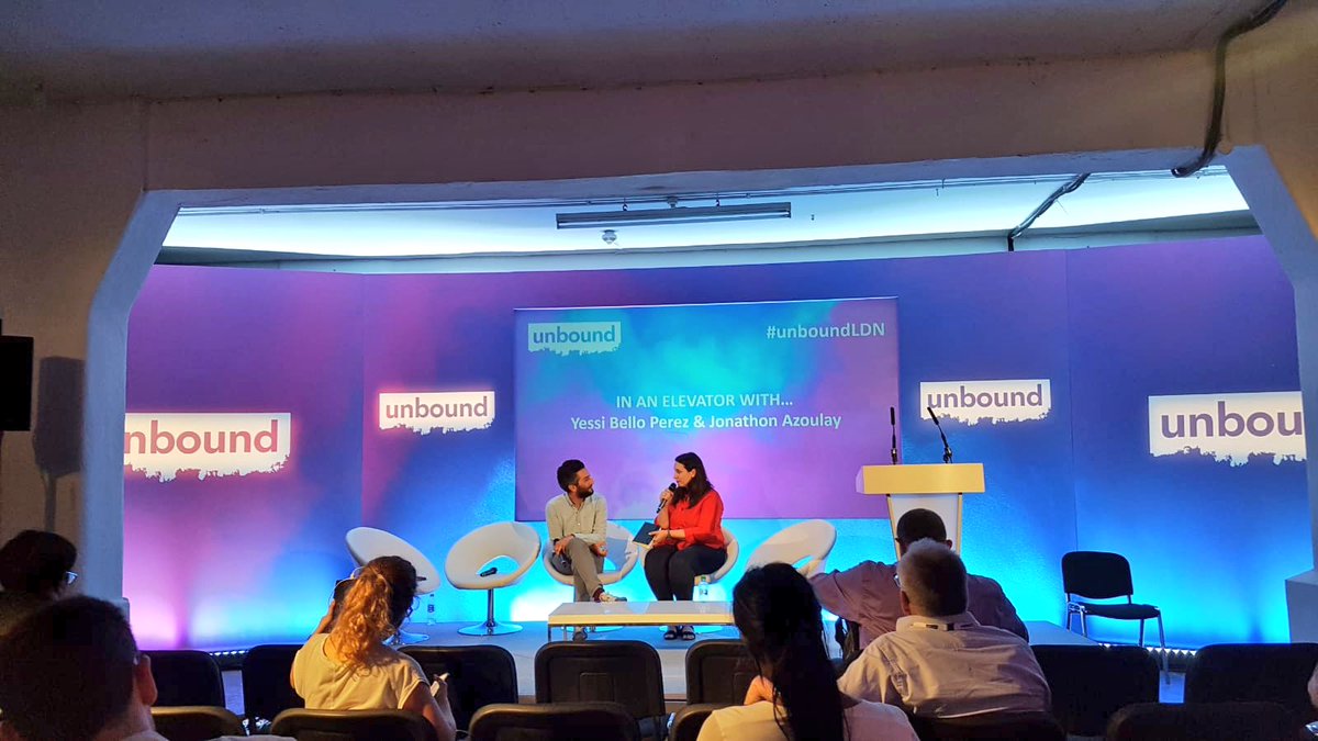 FrenchTechLON's tweet photo. And now @Jon_Azoulay from @talent_io  presenting his journey from #startup to #scaleup at @unboundglobal ! #FrenchTechPass #Tech #FrenchTechLON https://t.co/gpRx4045xj