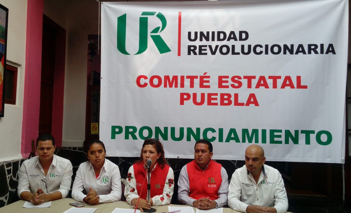 VinEstatalUREJR's tweet photo. @urpuebla  Comité Estatal Puebla en voz de su dirigente @mayrusmayrus7 da su pronunciamiento sobre el proceso electoral pasado y la actuación del PRI en el proceso... https://t.co/WgS6rdqsBg