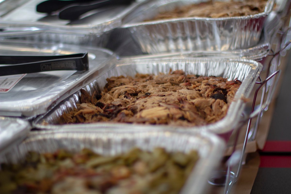 ncstateemmc's tweet photo. Thanks to @CityBarbeque for donating all the food today for the Emergency Management and Law Enforcement training at Carter-Finley Stadium. #BBQ #PACKReady https://t.co/DOkyjEXCpR