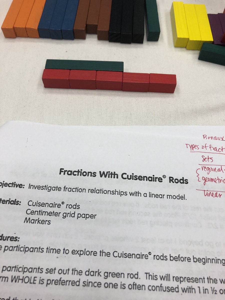 MarianaBreaux's tweet image. Perfect for improper fractions!! #CAMT18 #gotmath