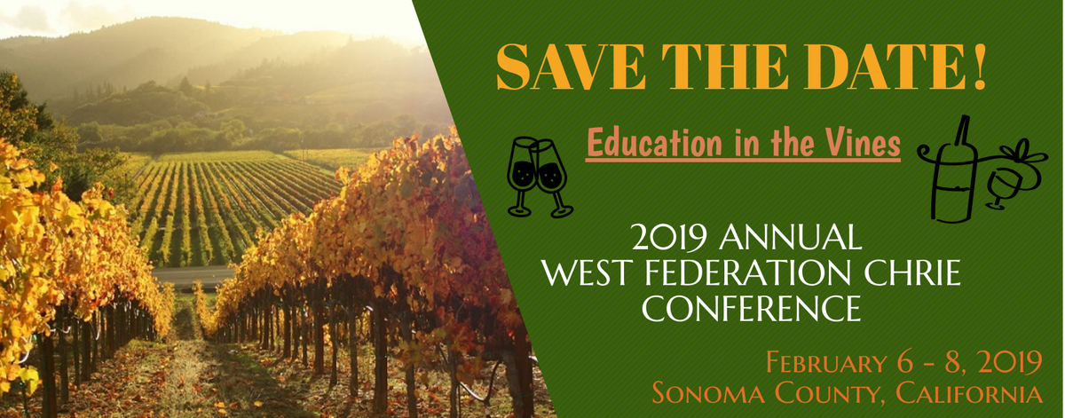 WFCHRIE's tweet photo. DID YOU KNOW...
Sonoma County's valleys offer a wide range of wineries, restaurants, spas, galleries, and museums!
Sounds good? Well mark your calendars for next year's WFCHRIE Conference! https://t.co/aktGVjdM2E