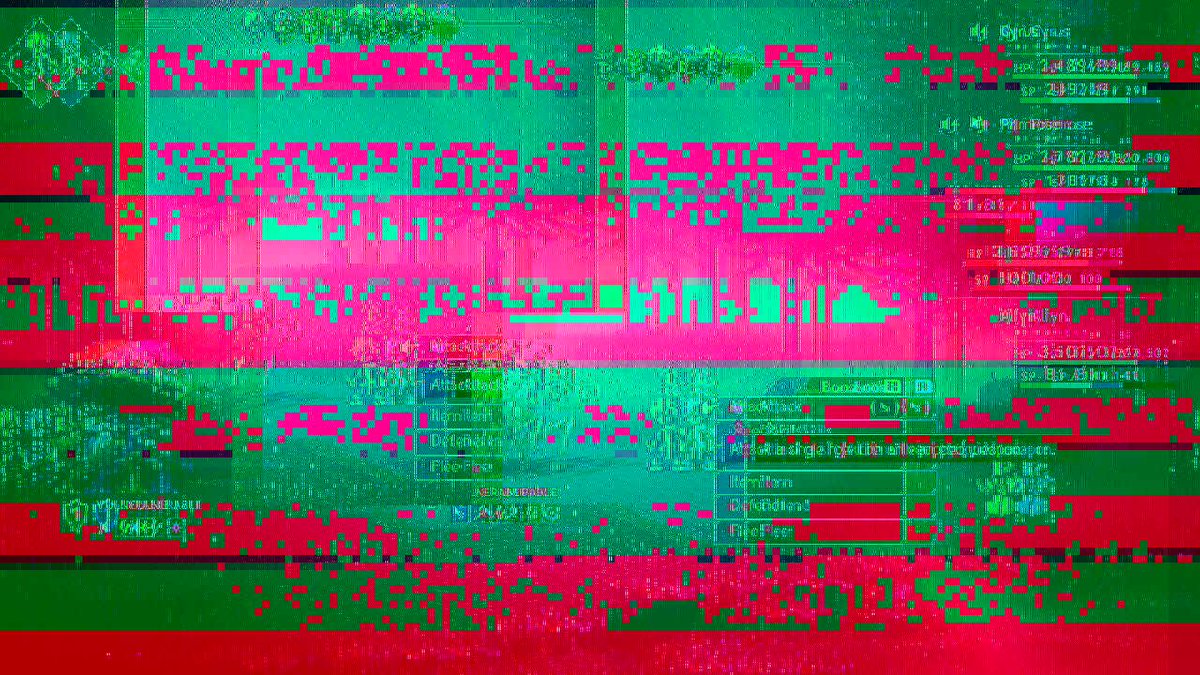 A glitch for @gevurah22