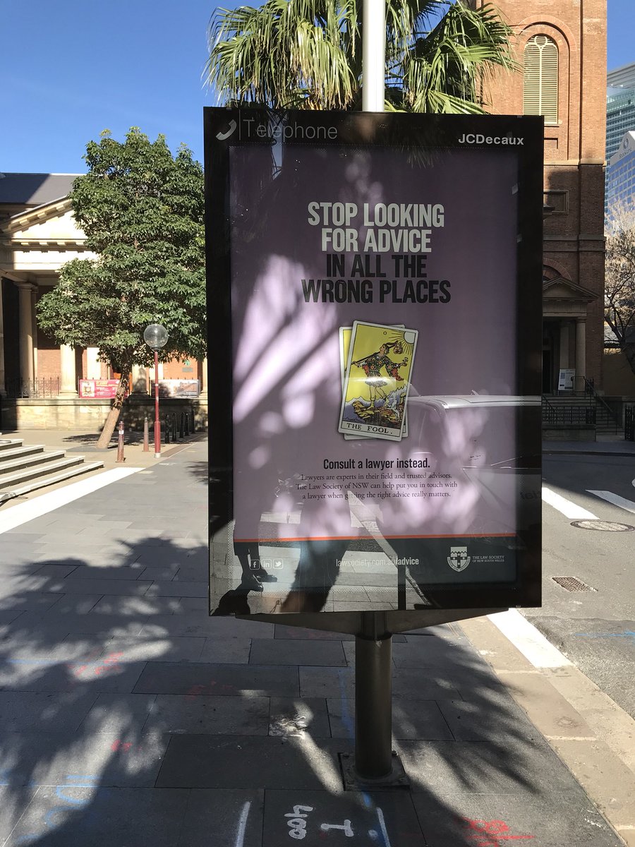 Keep an eye out for our new ad campaign, letting the public know there’s no substitute for quality legal advice! 

Stop looking for advice in the wrong places. Consult a lawyer instead.