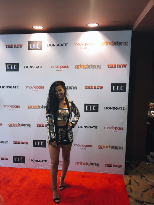 MY FIRST MOVIE!!   The Row Premier !! https://t.co/Xnxvc8indY<a href="/tag/coachella18"class="tags"><span>#coachella18</span></a>