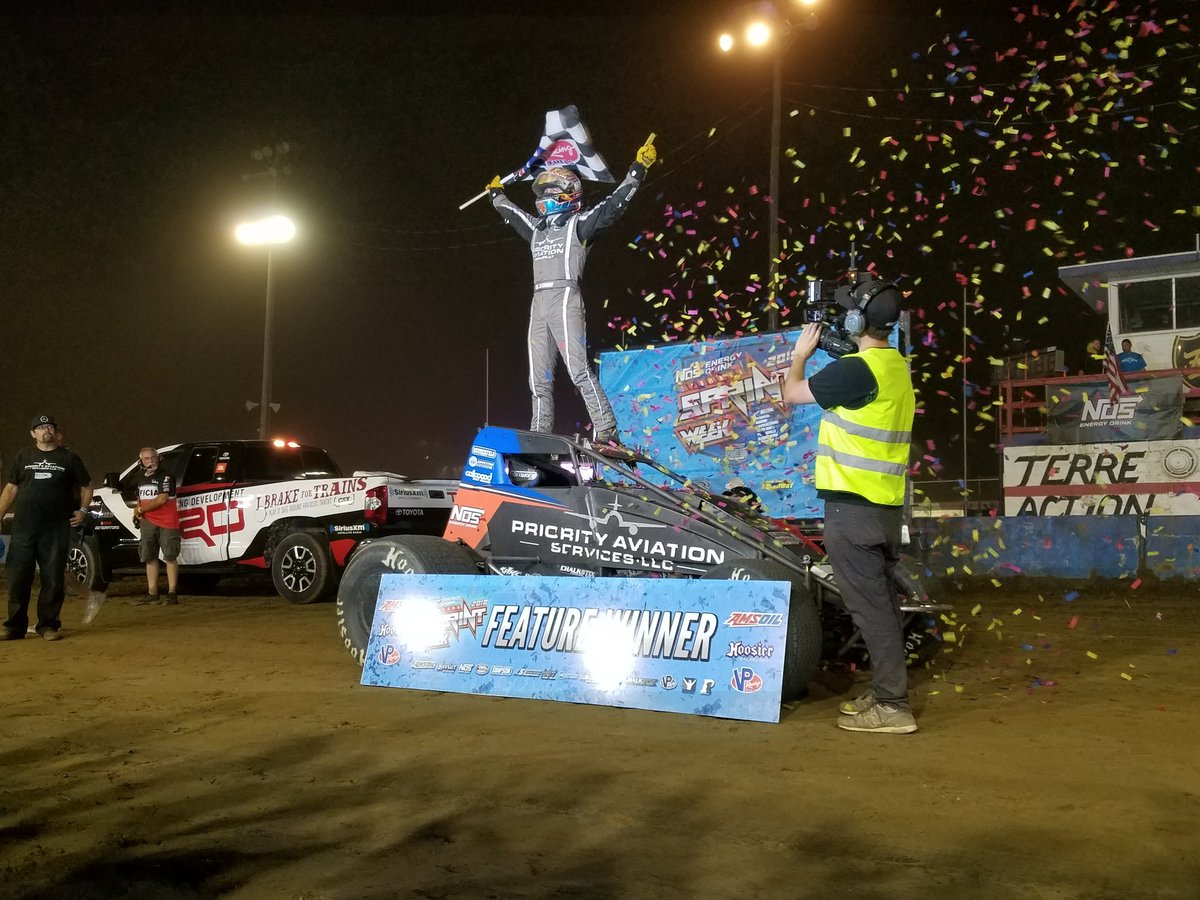 pe_davis1's tweet image. Tonight's @NosEnergyDrink #INSprintWeek @DorsettAutos #DonSmithClassic @USACNation @AMSOILINC Sprint winner at @TheActionTrack @TyCourtney23. 2nd @robertballou81 3rd @JustinGrant40 #ISW18 #ISW2018