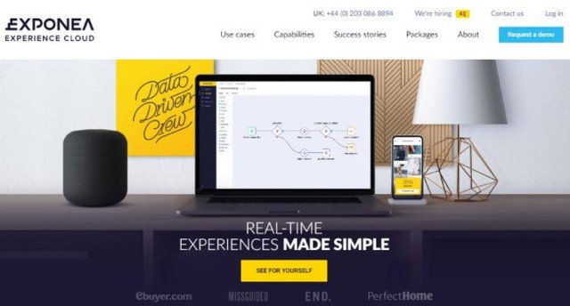 TheStartupINC1's tweet photo. New Startup Published: https://t.co/mfTAaqN1lW

Exponea - helps online B2C companies to understand their customers and communicate with them in engaging way. Exponea is more powerful than casual tools. https://t.co/HUOTGnk168