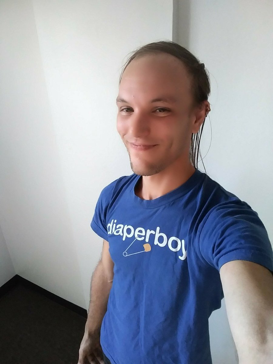 FoxxKit's tweet photo. So I oopsed today and wore the wrong shirt to work #WrongShirt #AbDl https://t.co/tvjAnMxrFq