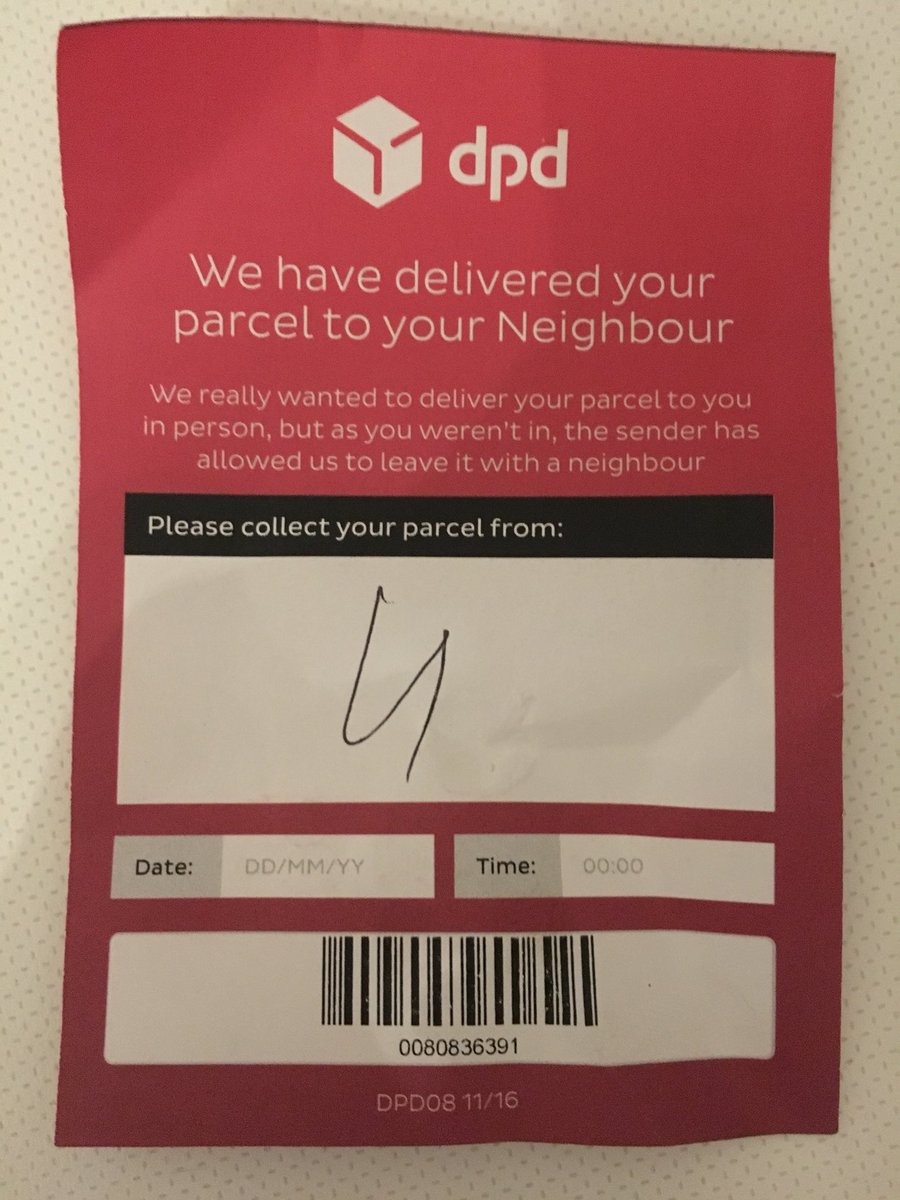 genineuk's tweet photo. Errrr thanks @DPD_UK if you could just go ahead and decipher whatever that’s supposed to say that’d be great.... https://t.co/tmTHBizHSd