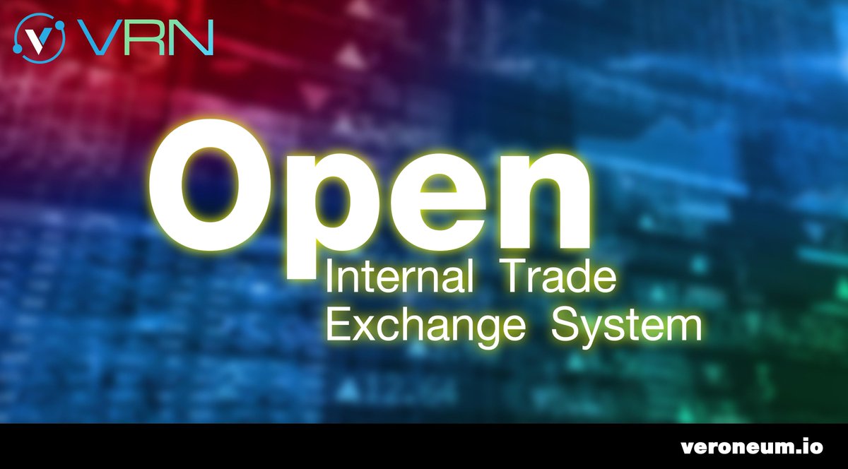 Open Trade on the internal Join NOW !! 
( veroneum.io )
#Cryptocurrency #Exchange #Trade