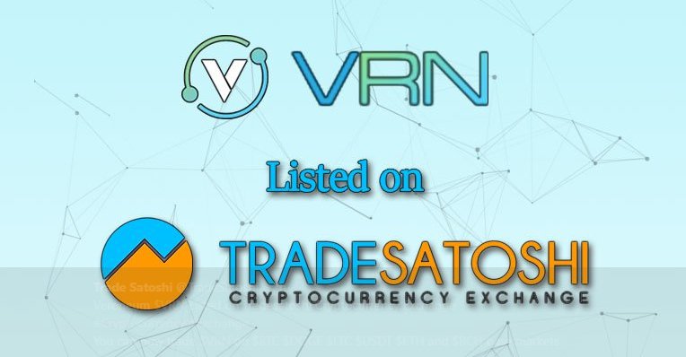 Veroneum $VRN Listed on Tradesatoshi Cryptocurrency Exchange
#Cryptocurrency #Exchange
You can now trade $VRN