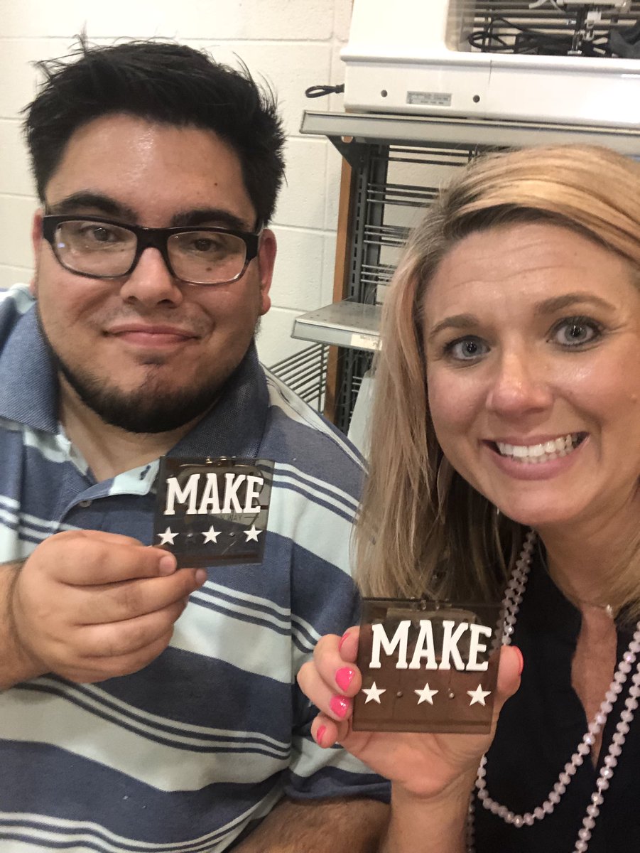 Mr_SilvaLining's tweet photo. Soldering iron champions right here at @MakersEdgeWaco #makerspace #makersedge #edcampHOT @melissala5 @mcnairan3 @KariEspin https://t.co/Ml8geA6Z5o