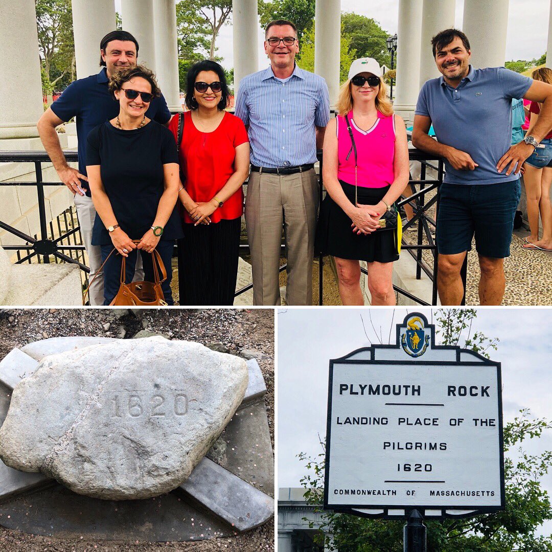 Plymouth, MA: landing place of the pilgrims in America is also the landing place of pioneering CPOs for Ovation 2018. @ProcurementMag #ovation #plymouth #Massachusetts #pioneers