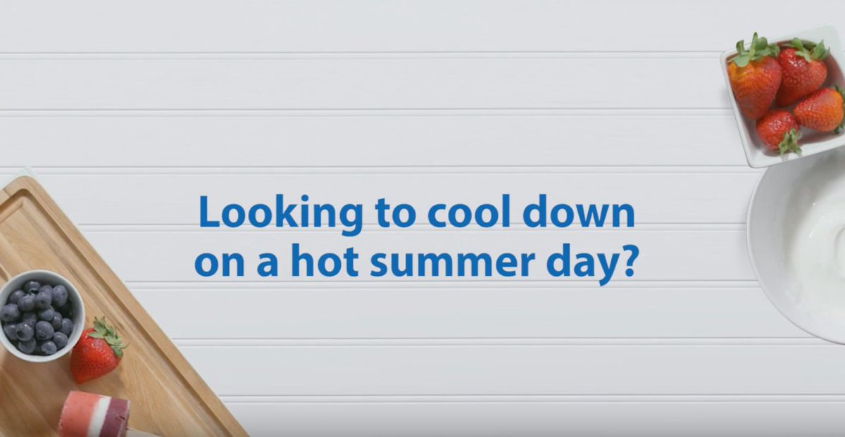 LondonDrugs's tweet photo. Blueberries, strawberries, Greek yogurt, honey—all frozen into a delightful #summer treat! 🍓 The best part? You can make it at home! Would you add a different ingredient? Watch now: https://t.co/CQxMNzzCuy #LDSolutions #LondonDrugs https://t.co/KiOUJJ3ch1