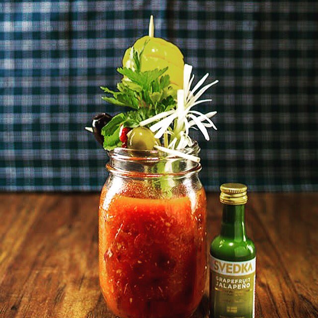 This weekend requires our very special very secret Bloody Mary by request. The picture keeps the true vodka secret and a “dripping dressing “ is also absent - all will be well by Saturday