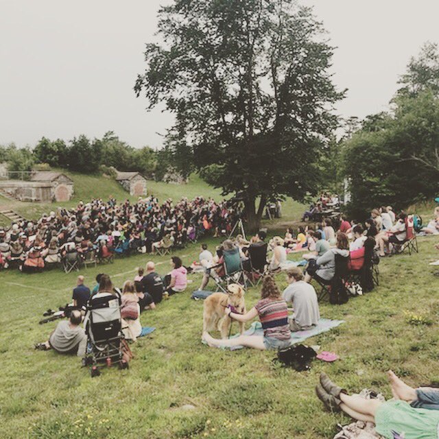 SBTSHalifax's tweet photo. An incredible turnout tonight for Alice in Wonderland. 343 braves the humidity to take in a show! A huge thank you to our volunteers, and to @TD_Canada as well! https://t.co/FbN3SNQ0sX