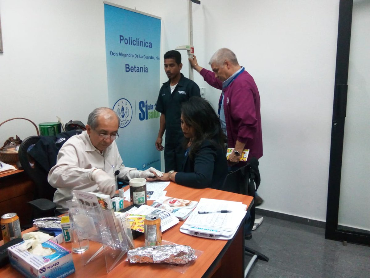 farmaceuticopa1's tweet photo. Coord.PEPS-Pol.Betania/realizo con exito Jornada de salud preventiva y auditiva+evaluacion nutricional +odontologia/Identificando Captando ENT/beneficiando a trabajores de @BANCONAL Reserva @CSSPanama @UNIVERSIDAD_PMA https://t.co/RJHRmejPnz