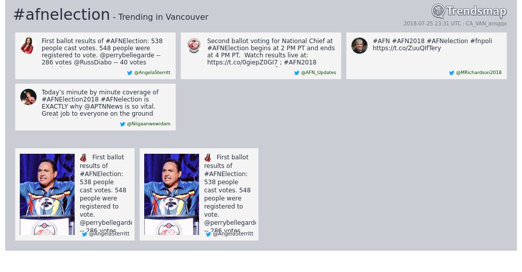 TrendsVancouver's tweet image. #afnelection is now trending in #Vancouver

trendsmap.com/r/CA_VAN_ansgqx