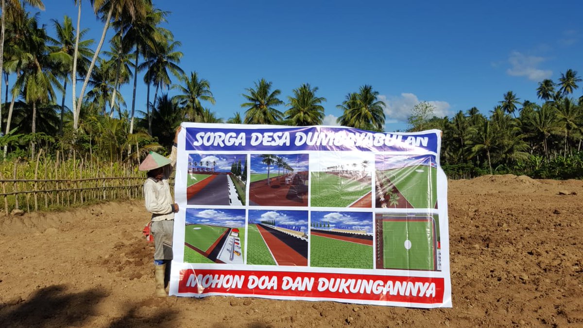 adylowa's tweet photo. Pembangunan Raga desa Dumbayabulan Kec Suwawa Timur Kab Bone Bolango Prov Gorontalo
#TPPIGorontalo
Terima kasih;
@jokowi @EkoSandjojo @anwsanusi @taufikmadjid71 @fachrilabalado https://t.co/1hNrofjJ30