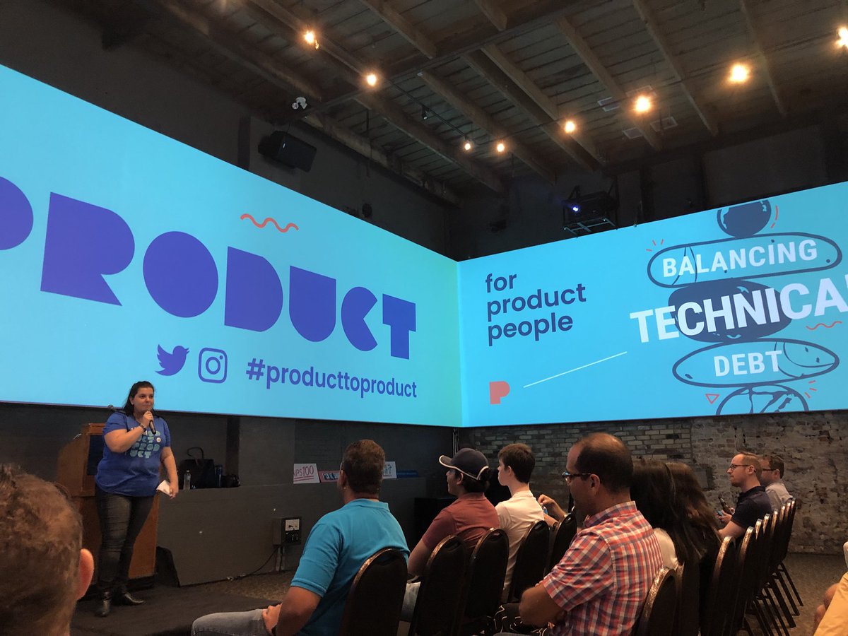 ElvaZhou_KW's tweet photo. #producttoproduct #roadmunk Enabling your people and keeping the instincts flow are good for managing technical debts. https://t.co/xGCIehqsLw
