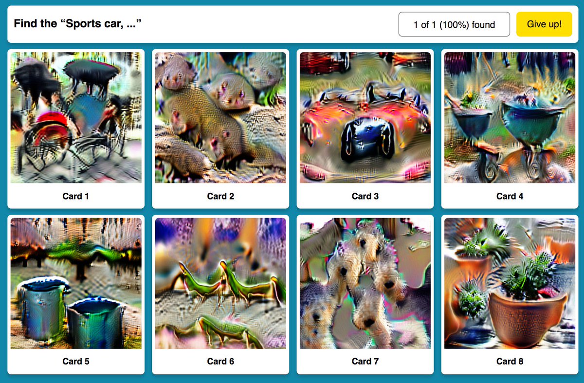 cvondrick's tweet photo. The "deep inversion" quiz by Oxford: how well do you understand neural network visualizations? https://t.co/w2TkqI4uwM https://t.co/ggasJKU3c3