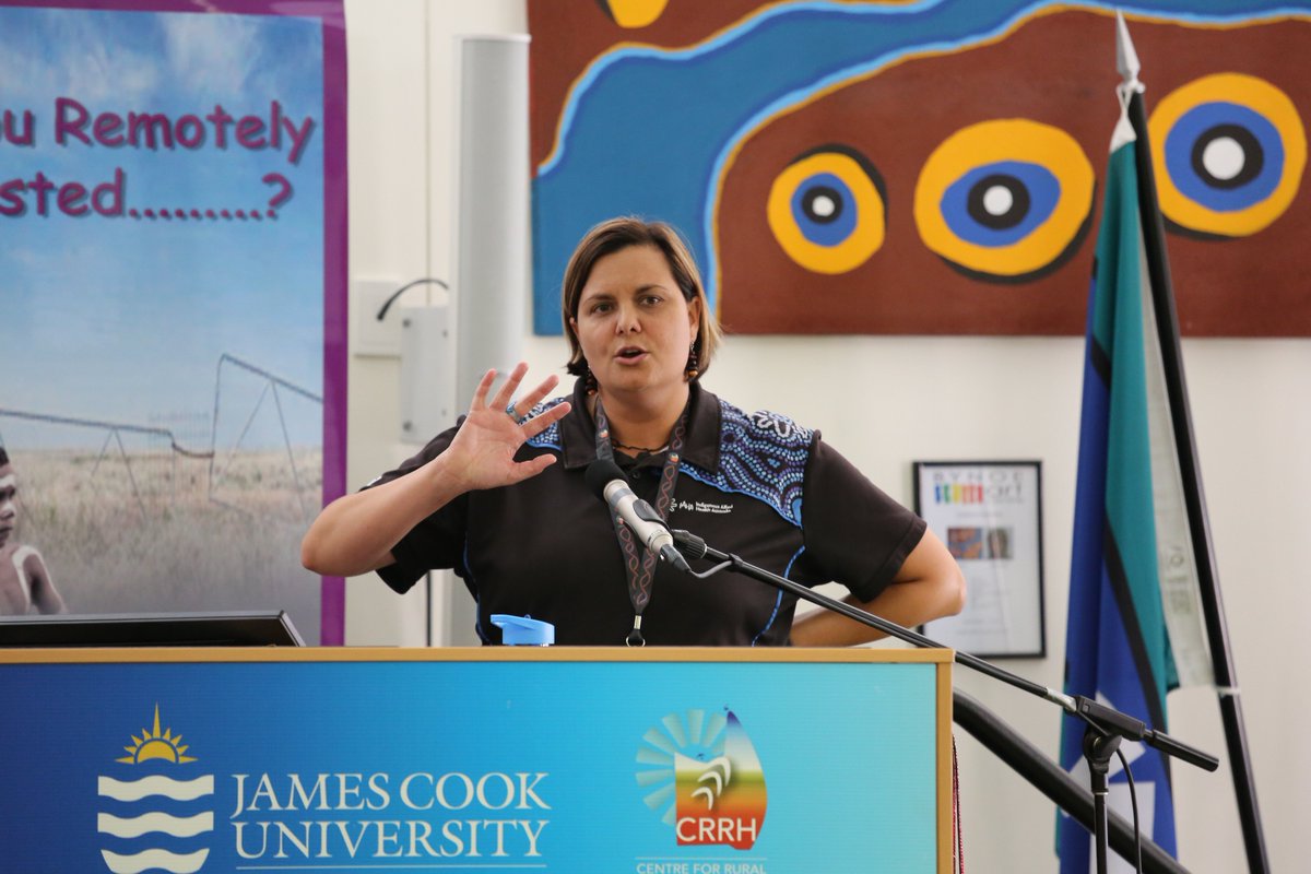 AYRI2018's tweet photo. Kylie Stothers (@KylieStothers) at #AYRI2018 discussing - Where are we now? Progress with the Northern Australia Research Network. #RealisingRemotePossibilities @IAHA_National @LowitjaInstitut @SARRAHealth @jcu https://t.co/qCjWG9T0hl