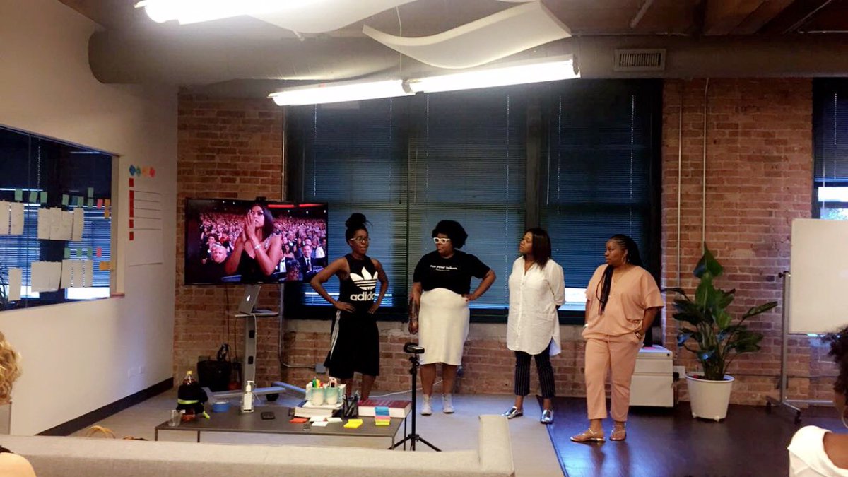 Grateful to hear the stories of these amazing women of color in tech! <a href="/coloredco/">colored</a> #focalpointchi @atheresastewart