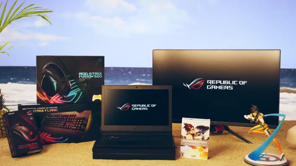 ASUSUSA's tweet photo. #HappyHeroDays! 7 days. 7 prizes. 
Head to @PlayOverwatch and RT for a chance to win prizes + a chance to win the GRAND PRIZE package.

📜 https://t.co/Wre1MFddjq https://t.co/YbizmnWuJK