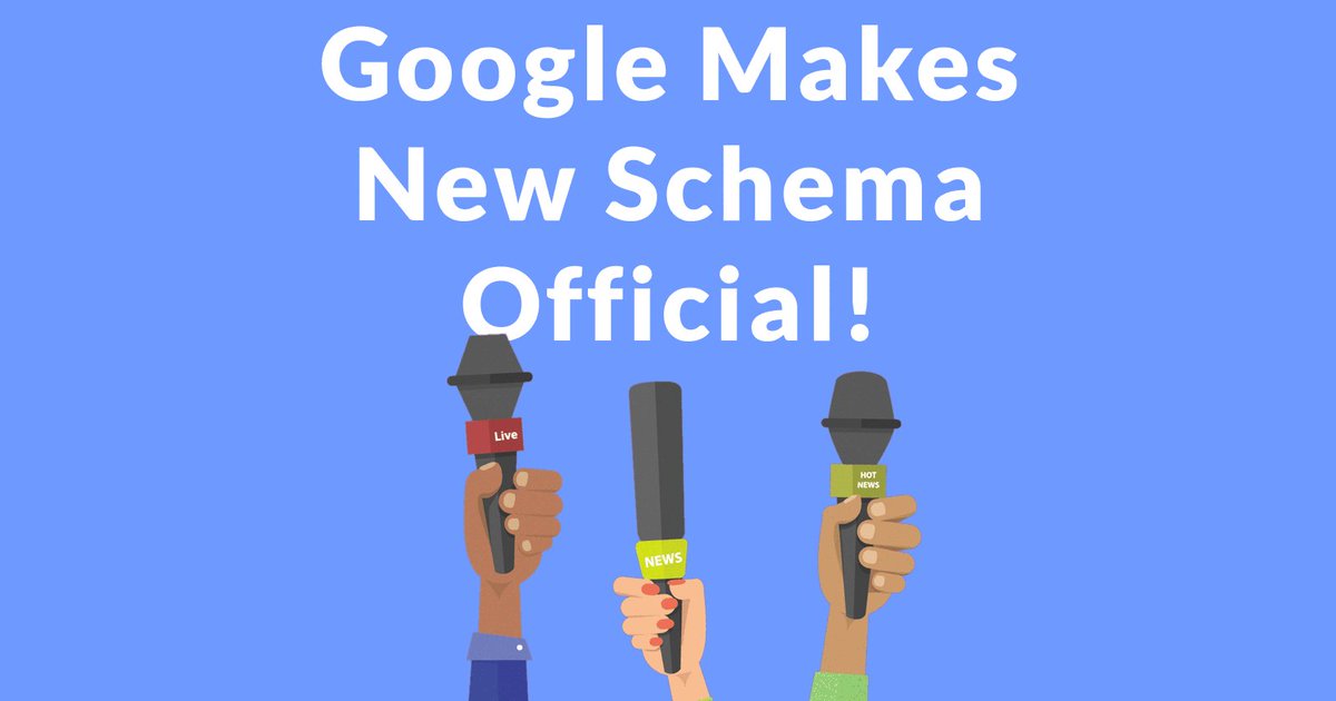 Kinclond's tweet photo. Google Announces New Schema Markup by @martinibuster
https://t.co/S9p6pU8Hdl
#VisCode https://t.co/6iRS9ASOFO
