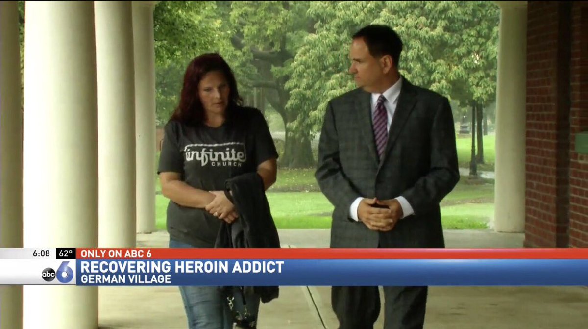 Infinite church is represented on channel abc 6 News in Columbus. #heroinaddiction